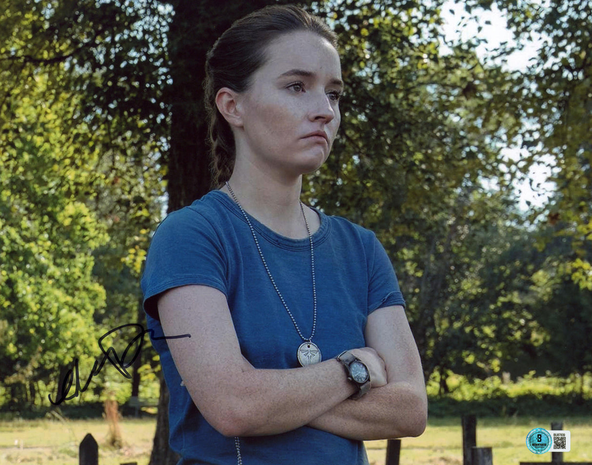 Kaitlyn Dever The Last Of Us Authentic Signed 11x14 Horizontal Photo BAS BU87839