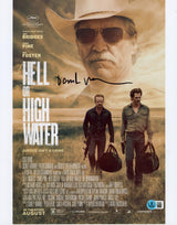 David Mackenzie Hell or High Water Authentic Signed 11x14 Photo BAS #BU87859
