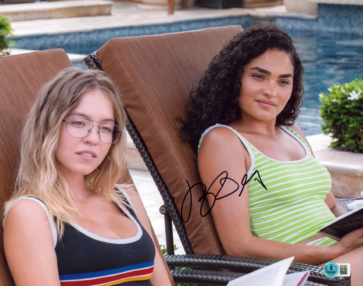 Brittany O'Grady The White Lotus Authentic Signed 11x14 Photo BAS #BU87868