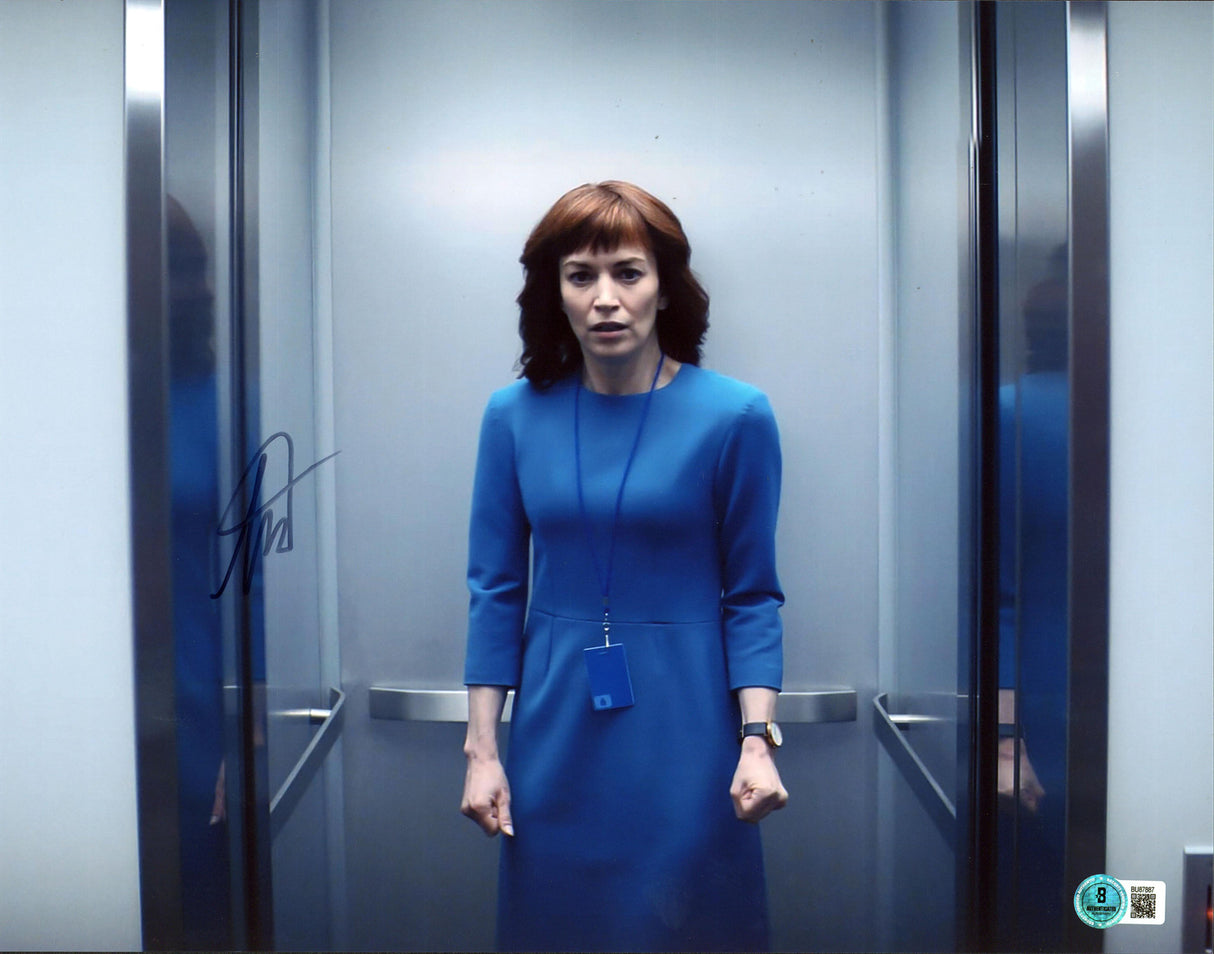 Britt Lower Severance Authentic Signed 11x14 Horizontal Photo BAS #BU87887