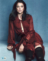 Tatiana Maslany Orphan Black Authentic Signed 11x14 Vertical Photo BAS #BU87888
