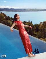 Lydia Peckham Nuremberg Authentic Signed 11x14 Vertical Photo BAS #BU87897