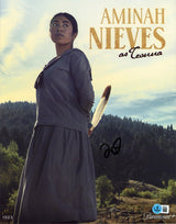 Aminah Nieves 1923 Authentic Signed 11x14 Vertical Photo BAS #BU87913
