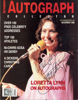 Loretta Lynn Signed Autograph Collector Magazine Cover Dec. 1998 PSA/DNA AP84604