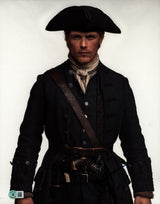 Sam Heughan Outlander Authentic Signed 11x14 Vertical Photo BAS #BK70225