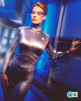Jeri Ryan Star Trek: Voyager Authentic Signed 8x10 Vertical Photo BAS #BU55174