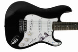 Robert & Dean DeLeo Stone Temple Pilots Signed Black Electric Guitar BAS #Q94420
