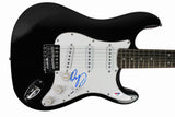 Dennis DeYoung Styx Authentic Signed Black Electric Guitar PSA/DNA #AF32962