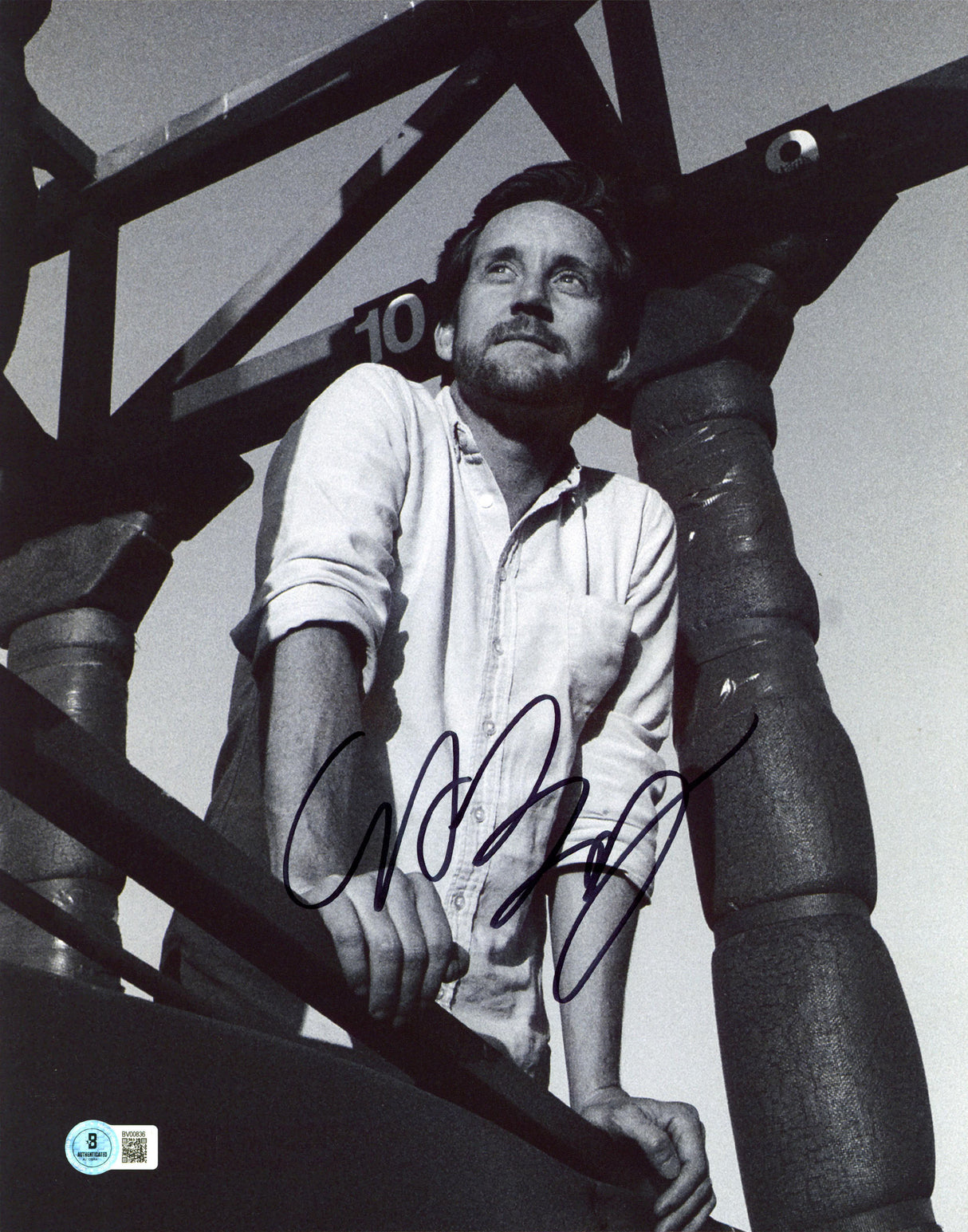 Clint Bentley Train Dreams Authentic Signed 11x14 Vertical Photo BAS #BV00836