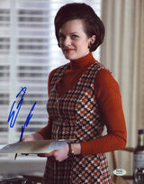 Elisabeth Moss Mad Men Authentic Signed 11x14 Vertical Photo PSA/DNA #AQ16877
