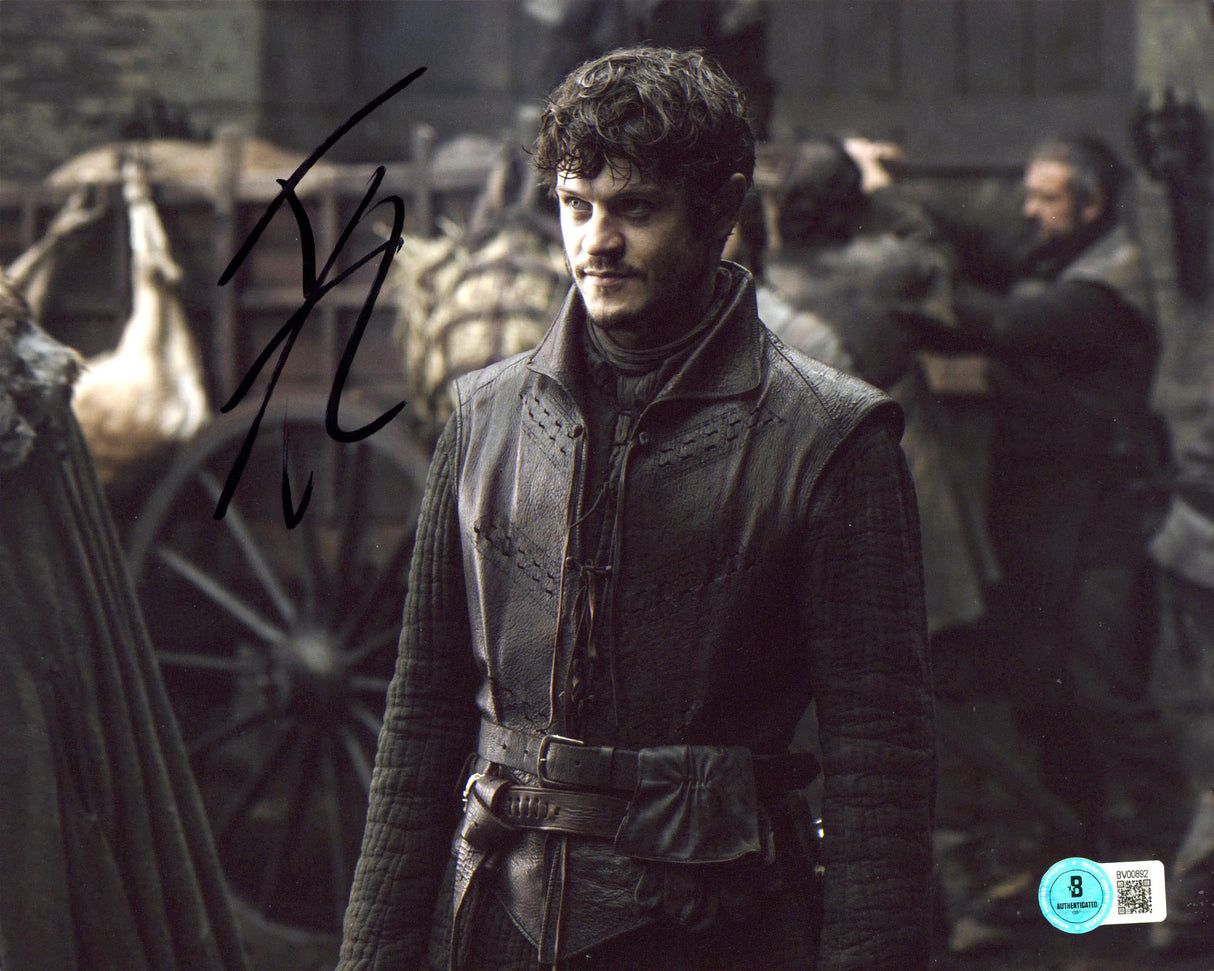 Iwan Rheon Game of Thrones Authentic Signed 8x10 Horizontal Photo BAS #BV00892