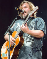 Jack Black The Pick Of Destiny Authentic Signed 8x10 Vertical Photo BAS #BH24302