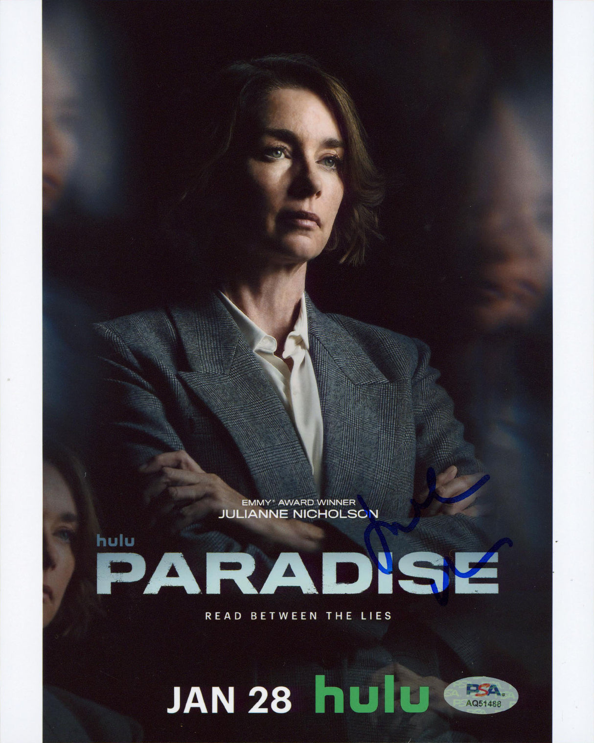 Julianne Nicholson Paradise Authentic Signed 8x10 Vertical Photo PSA/DNA AQ51488