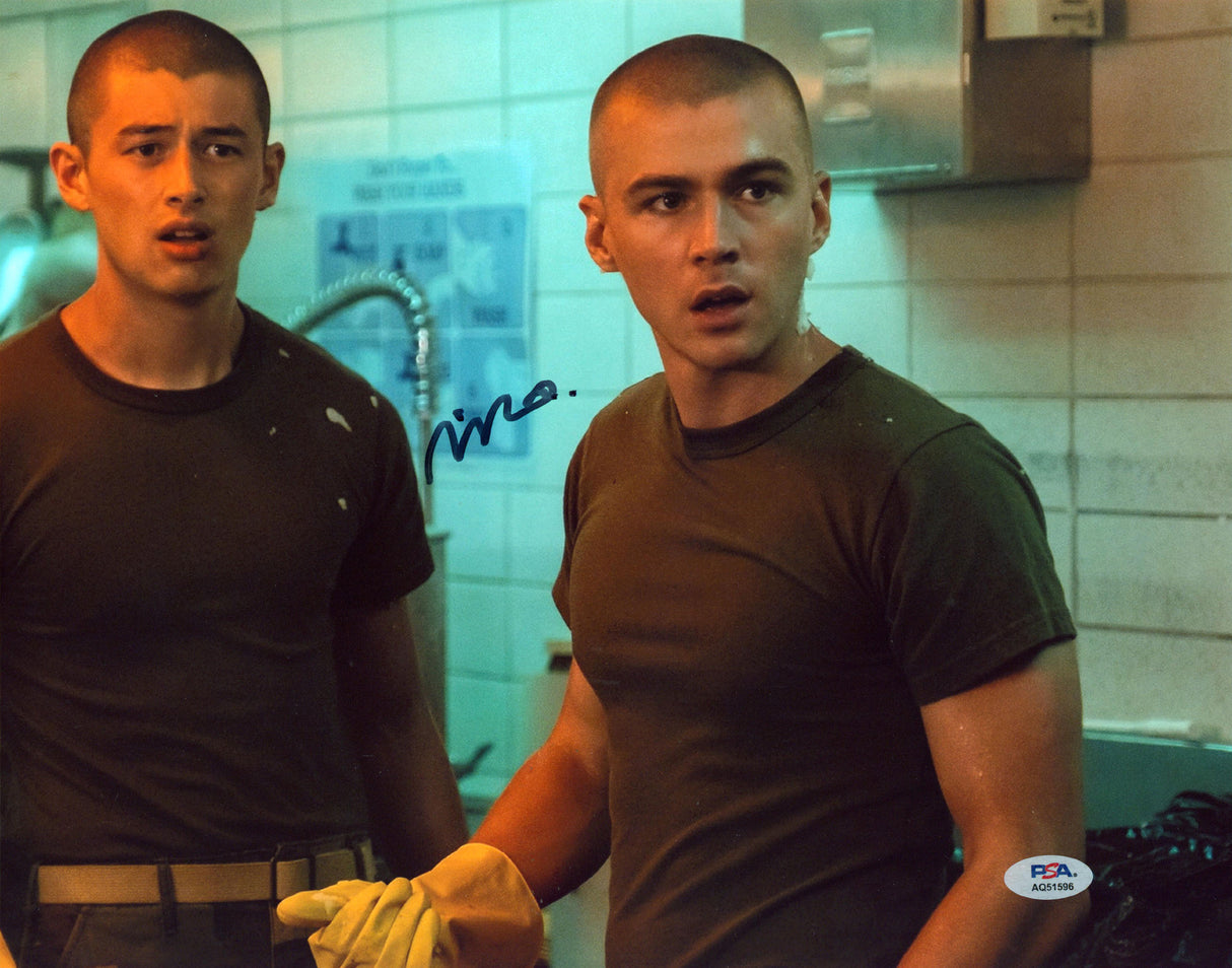 Miles Heizer Boots Authentic Signed 11x14 Horizontal Photo PSA/DNA #AQ51596