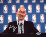 NBA Adam Silver Authentic Signed 8x10 Horizontal Photo Autographed PSA/DNA 1