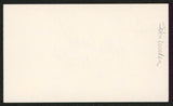 UCLA John Wooden "Thanks" Authentic Signed 3x5 Index Card BAS #BL98036
