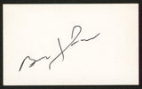 Brad Johnson Marlboro Man Authentic Signed 3x5 Index Card BAS #BW70003
