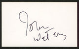 John Waters Hairspray Authentic Signed 3x5 Index Card Autographed BAS #BW70009
