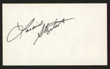 Laraine Stephens Police Woman Authentic Signed 3x5 Index Card BAS #BW70020