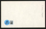 Laraine Stephens Police Woman Authentic Signed 3x5 Index Card BAS #BW70020