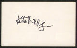 Kate Nelligan The Cider House Rules Authentic Signed 3x5 Index Card BAS #BW70028