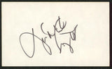 Judith Light Who's the Boss? Authentic Signed 3x5 Index Card BAS #BW70098