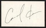 Carol Kane The Princess Bride Authentic Signed 3x5 Index Card BAS #BW35560