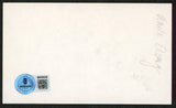 Anita Ekberg La Dolce Vita Authentic Signed 3x5 Index Card BAS #BW35528