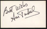 Ann Turkel RoboCop "Best Wishes" Authentic Signed 3x5 Index Card BAS #BW35523