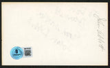 John Abbott Jane Eyre "To Don Good Wishes" Signed 3x5 Index Card BAS #BW70159