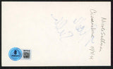 Nicole Sullivan Mad TV Authentic Signed 3x5 Index Card Autographed BAS #BW70145