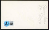 Quincy Jones The Color Purple Authentic Signed 3x5 Index Card BAS #BW70093