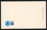 Kelly LeBrock Weird Science Authentic Signed 3x5 Index Card BAS #BW70084