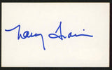 Nancy Travis Last Man Standing Authentic Signed 3x5 Index Card BAS #BW35520