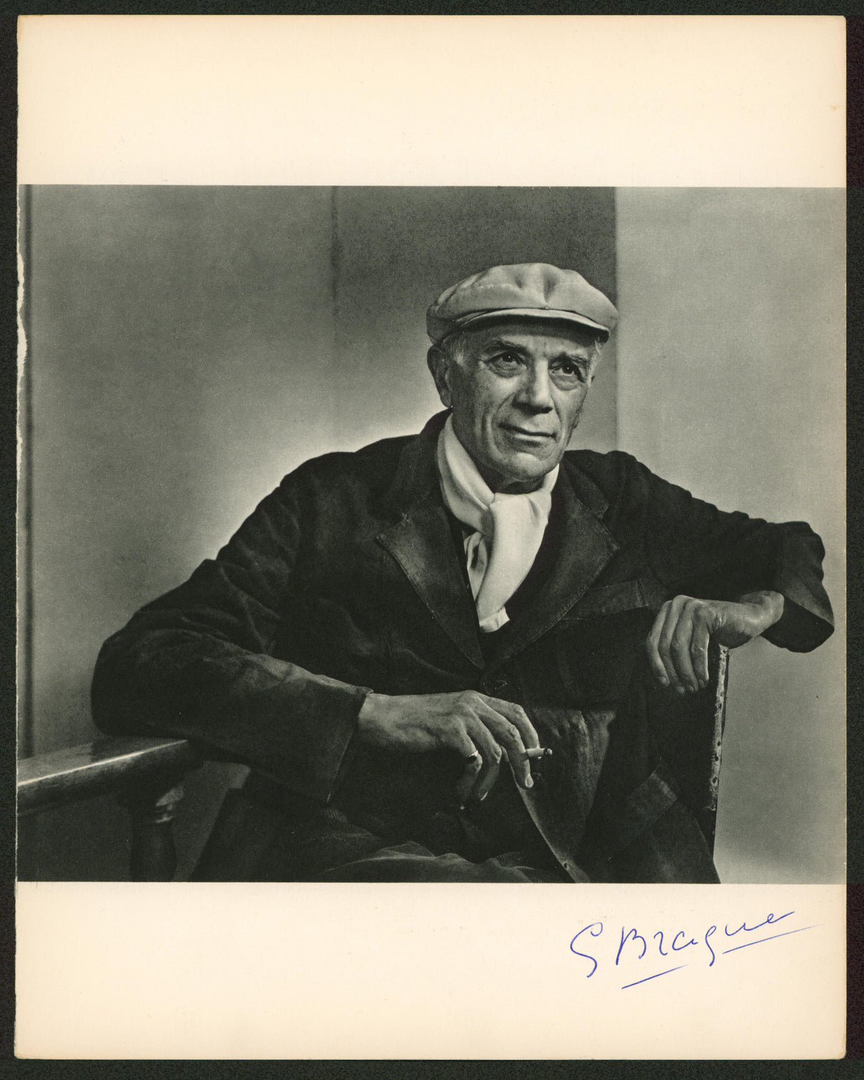 George Brague Authentic Signed 9.35x11.85 Book Page Photo PSA/DNA #AS00890