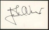 Jan-Michael Vincent Airwolf Authentic Signed 3x5 Index Card Autographed BAS