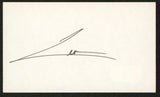 Leon Robinson Cool Runnings Authentic Signed 3x5 Index Card Autographed BAS
