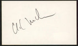Chad McQueen The Karate Kid Authentic Signed 3x5 Index Card Autographed BAS