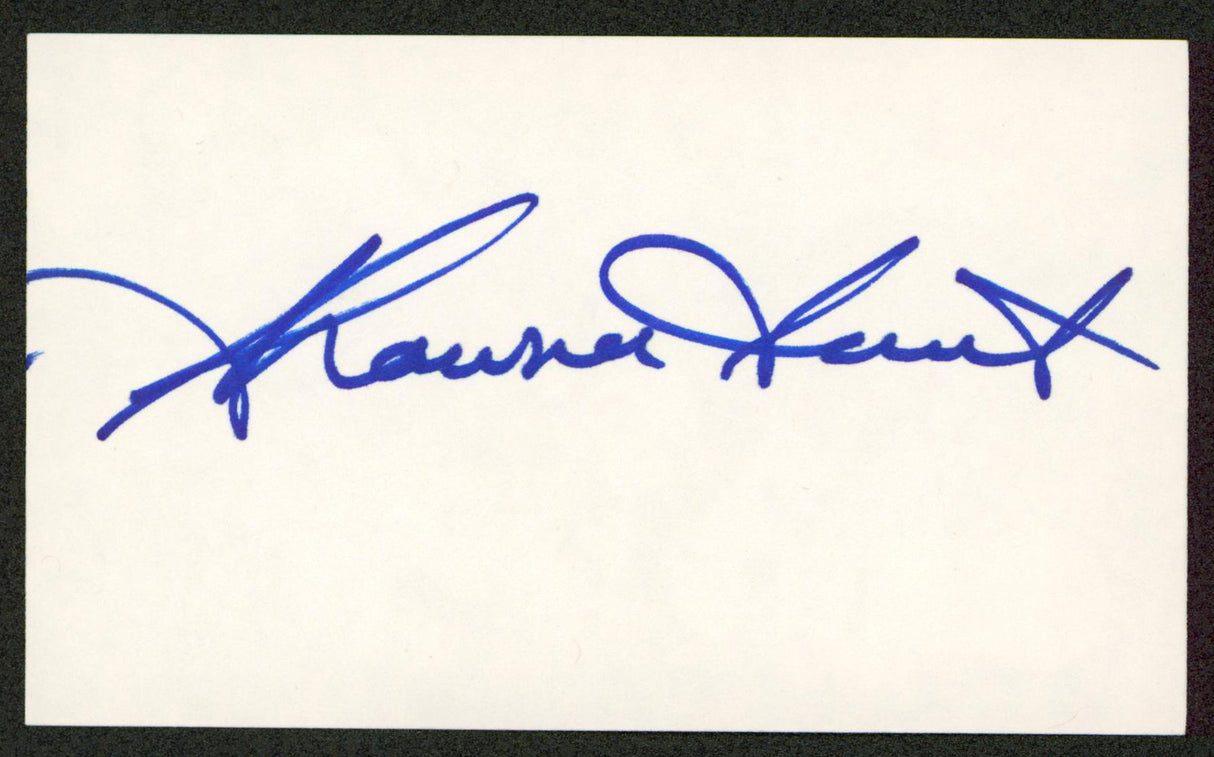 Shawnee Smith Saw Authentic Signed 3x5 Index Card Autographed BAS