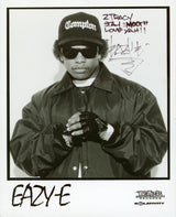 Eazy-E N.W.A Authentic Signed 8x10 Ruthless Records Promo Photo JSA #ZZ43641