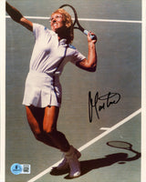 Martina Navratilova Authentic Signed 8x10 Photo Autographed BAS #BW70756