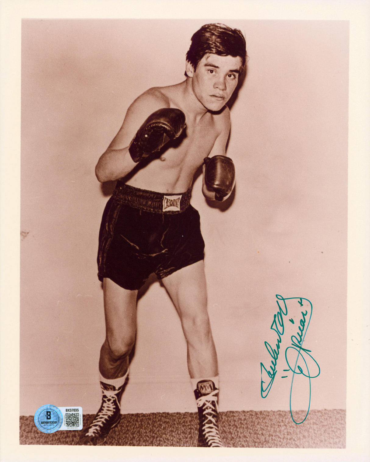 Ruben Olivares "El Puas" Authentic Signed 8x10 Photo Autographed BAS #BX37035
