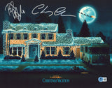 Chevy Chase & Beverly D'Angelo Christmas Vacation Signed 11x14 Photo BAS Wit 5