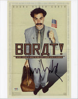 Sacha Baron Cohen Borat Authentic Signed 11x14 Vertical Photo PSA/DNA #AQ71581