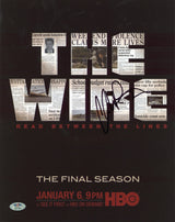 Clarke Peters The Wire Authentic Signed 11x14 Vertical Photo PSA/DNA #AQ71627