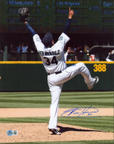 Mariners Felix Hernandez Authentic Signed 11x14 Vertical Photo Autographed BAS