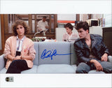 Charlie Sheen Ferris Bueller's Day Off Signed 11x14 Horizontal Photo BAS Wit 2