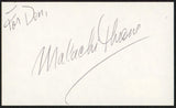Malachi Throne It Takes A Thief "To Don" Signed 3x5 Index Card BAS #BW71067