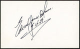 Edward James Olmos Blade Runner "9-24-89" Signed 3x5 Index Card BAS #BW71052