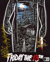 Ari Lehman & Harry Manfredini Friday The 13th Signed 8x10 Photo BAS W #4W979290